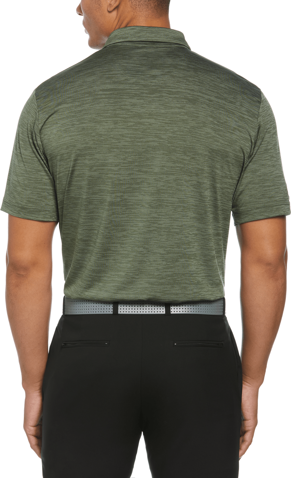 Callaway Golf Cgm737 Broken Strpe Polo - Hedge Green
