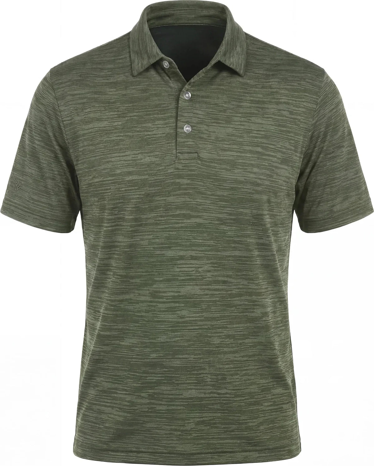 Callaway Golf Cgm737 Broken Strpe Polo - Hedge Green