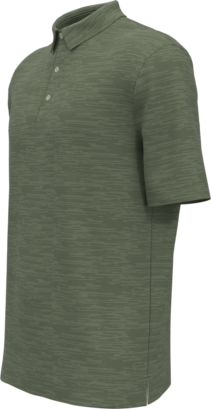 Callaway Golf Cgm737 Broken Strpe Polo - Hedge Green