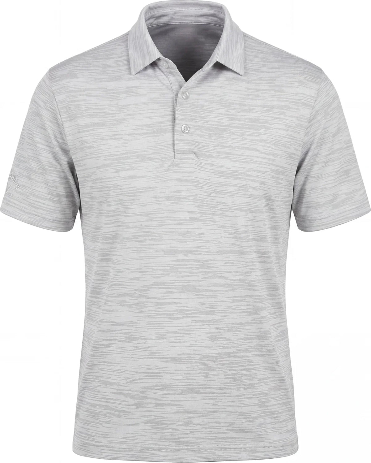 Callaway Golf Cgm737 Broken Strpe Polo - White