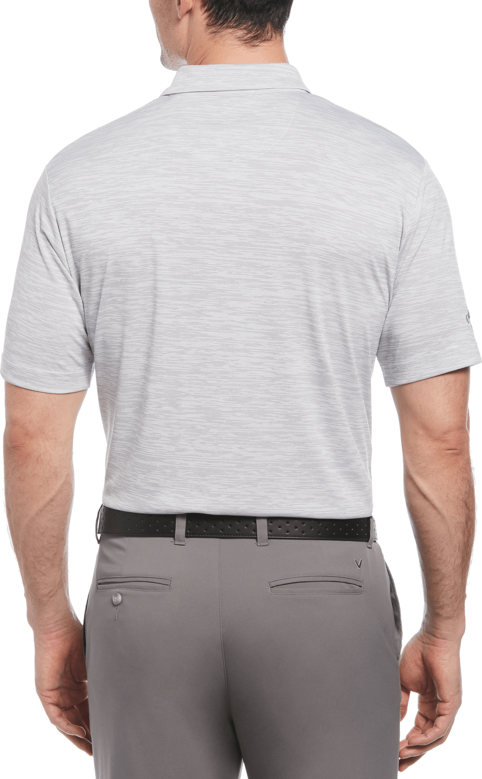 Callaway Golf Cgm737 Broken Strpe Polo - White