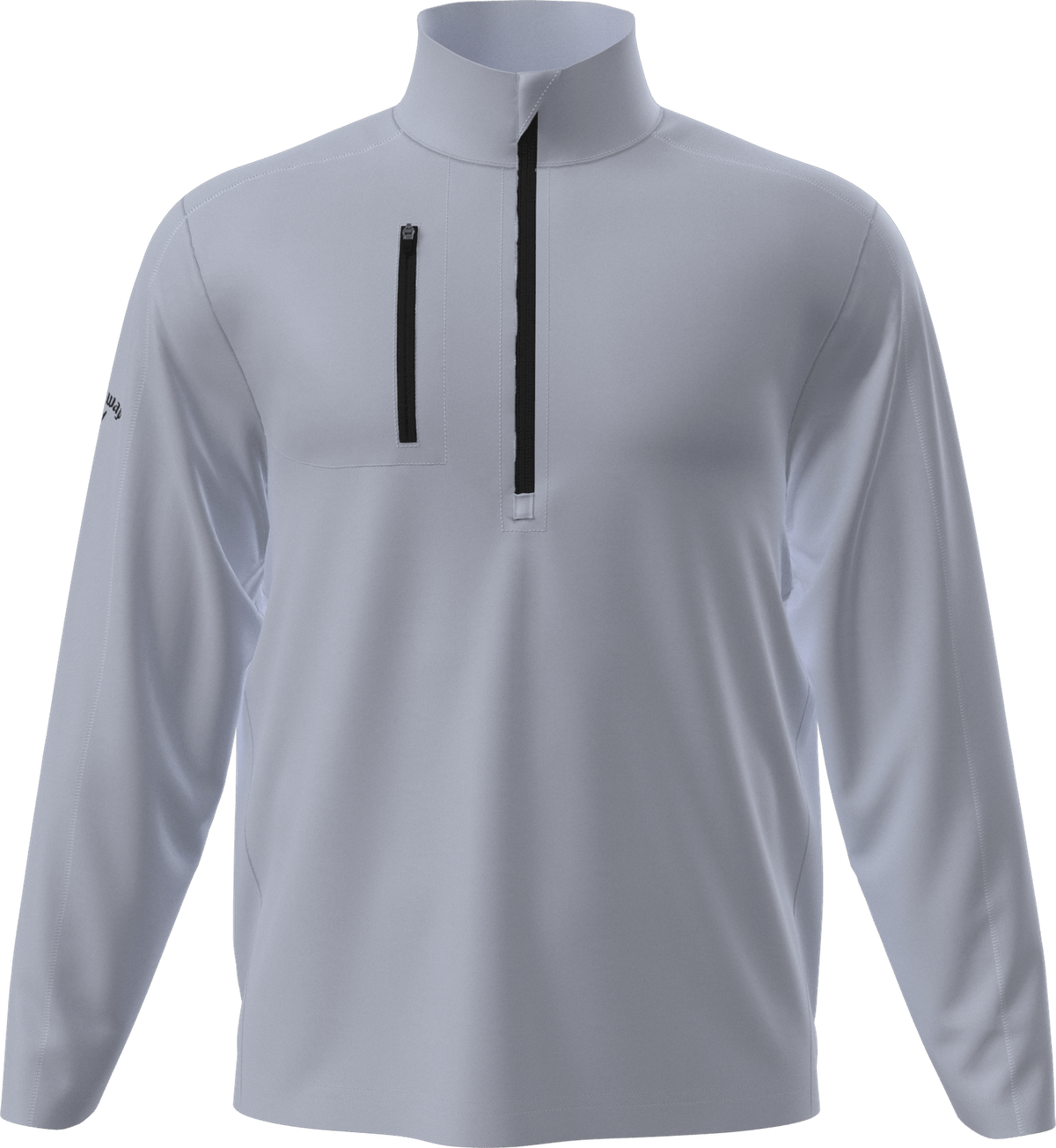 Callaway Golf Cgm742 Lightweight Long Sleeve 1/4 Zip Shirt - Tradewinds