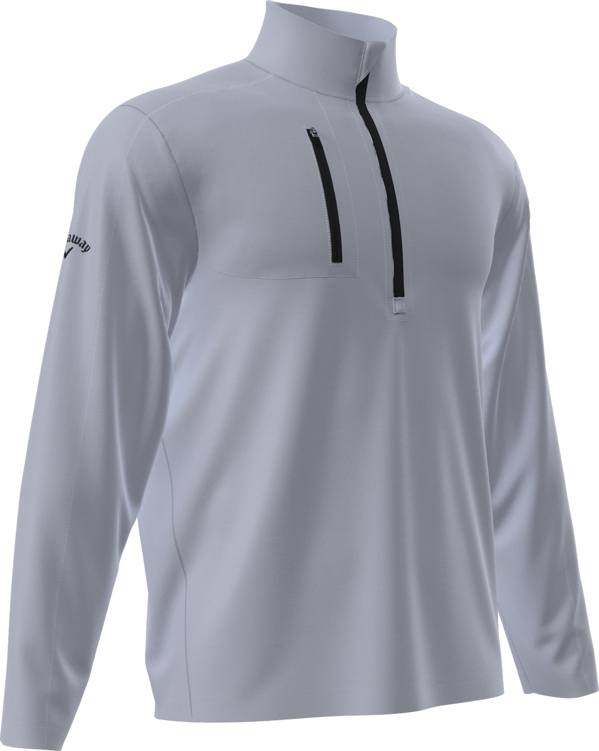 Callaway Golf Cgm742 Lightweight Long Sleeve 1/4 Zip Shirt - Tradewinds