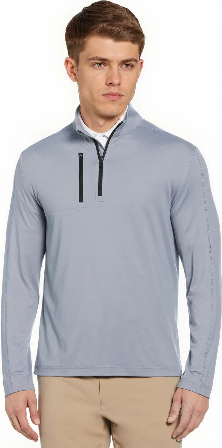 Callaway Golf Cgm742 Lightweight Long Sleeve 1/4 Zip Shirt - Tradewinds - Adult s