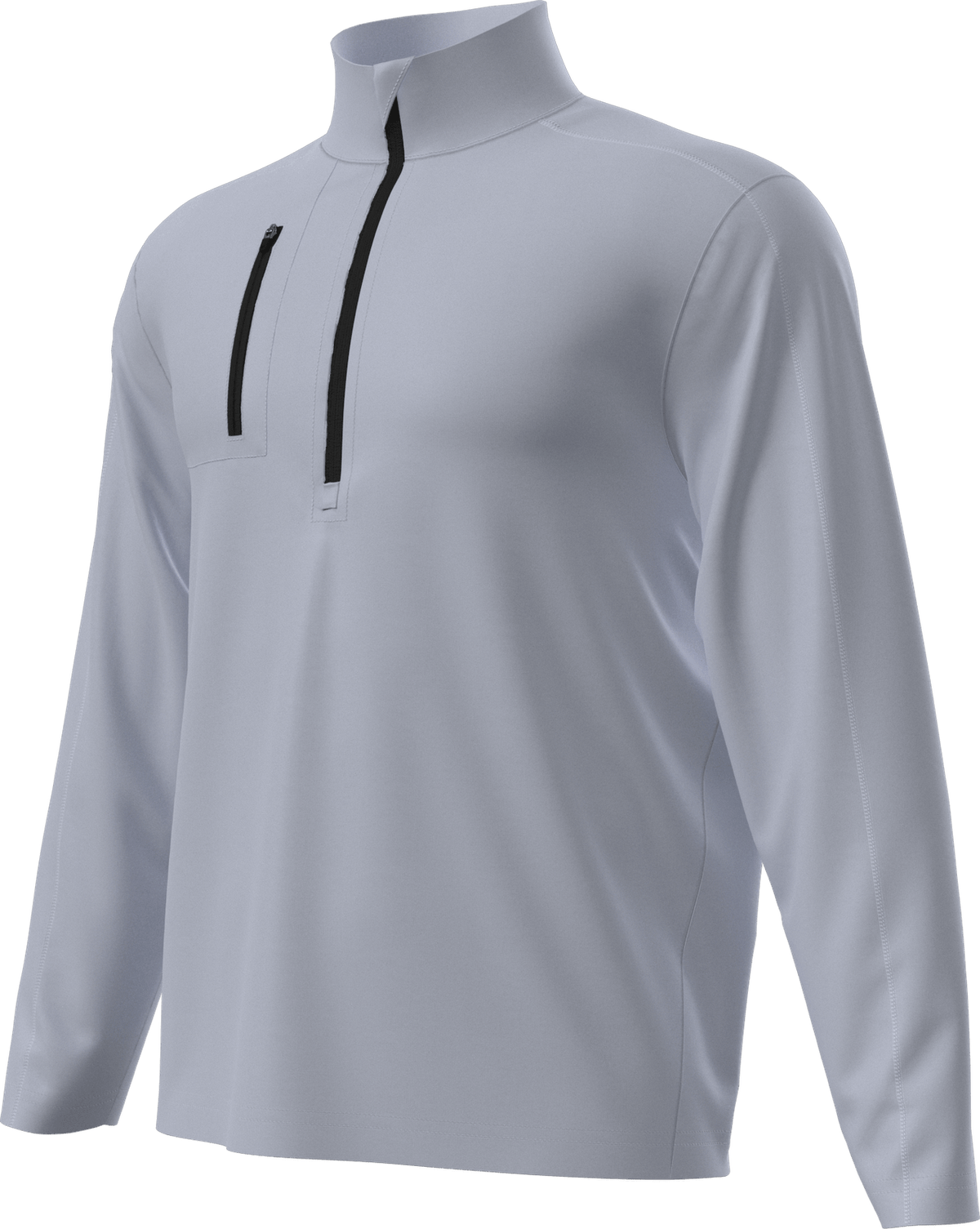 Callaway Golf Cgm742 Lightweight Long Sleeve 1/4 Zip Shirt - Tradewinds
