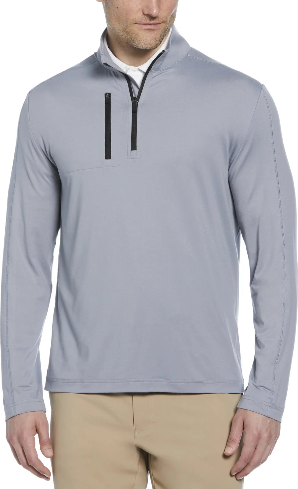 Callaway Golf Cgm742 Lightweight Long Sleeve 1/4 Zip Shirt - Tradewinds