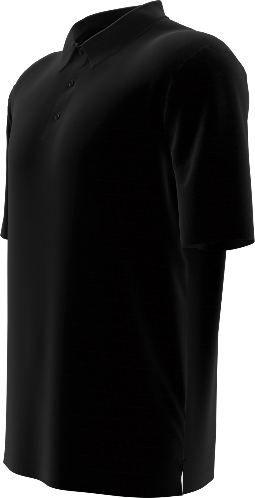 Callaway Golf Cgm754 Men’s Short Sleeve Eco Horizontal Textured Polo - Black