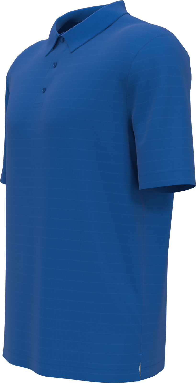 Callaway Golf Cgm754 Men’s Short Sleeve Eco Horizontal Textured Polo - Magnetic Blue