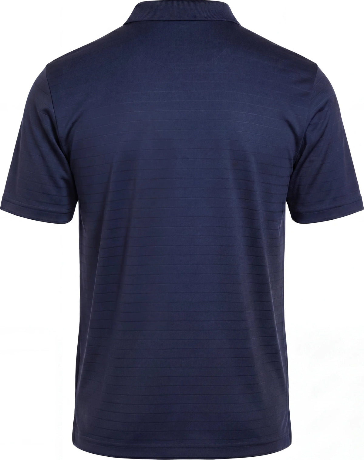 Callaway Golf Cgm754 Men’s Short Sleeve Eco Horizontal Textured Polo - Peacoat