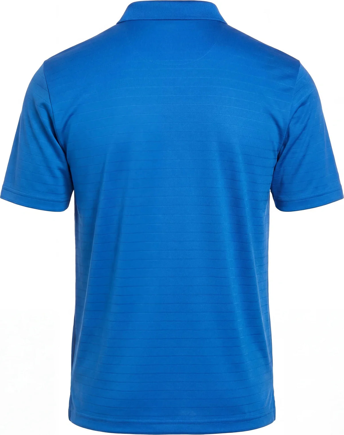 Callaway Golf Cgm754 Men’s Short Sleeve Eco Horizontal Textured Polo - Magnetic Blue