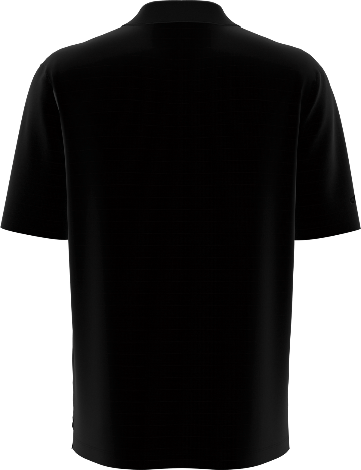 Callaway Golf Cgm754 Men’s Short Sleeve Eco Horizontal Textured Polo - Black