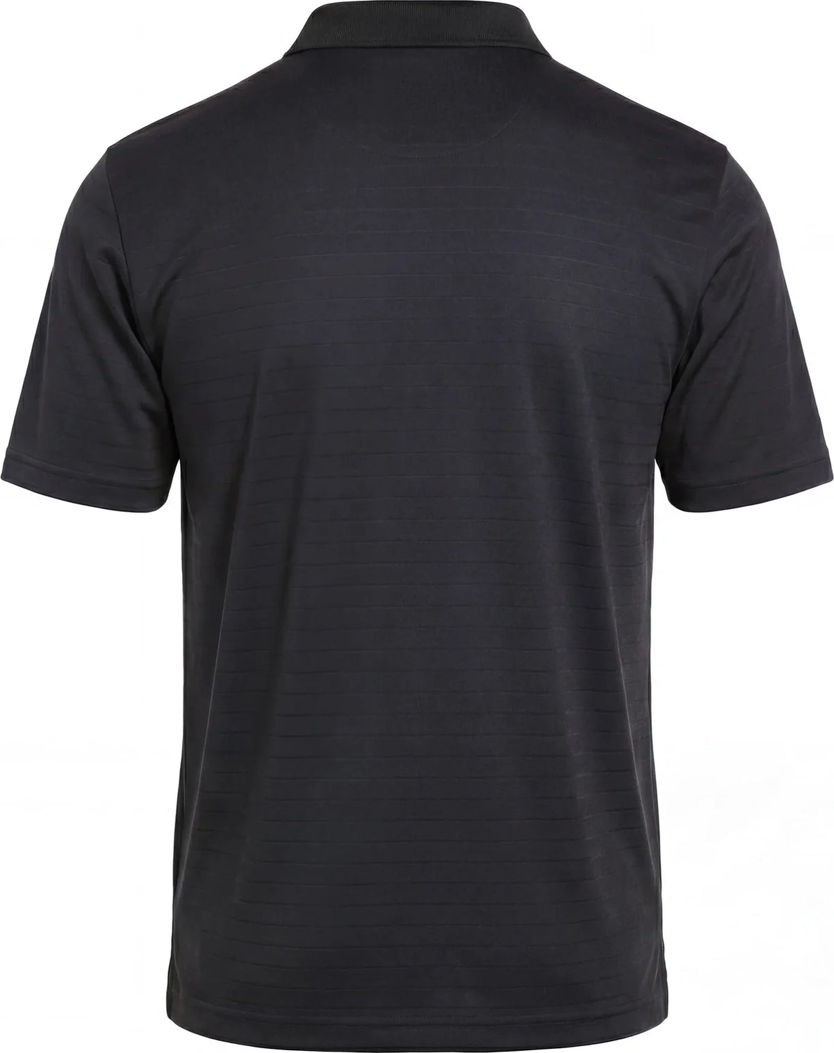 Callaway Golf Cgm754 Men’s Short Sleeve Eco Horizontal Textured Polo - Black
