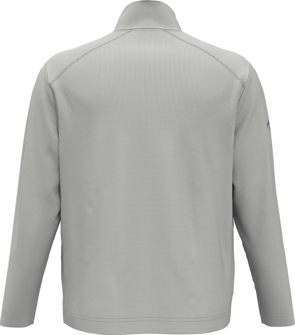 Callaway Golf Cgm768 Men’s Houndstooth 1/4 Zip Pullover - White