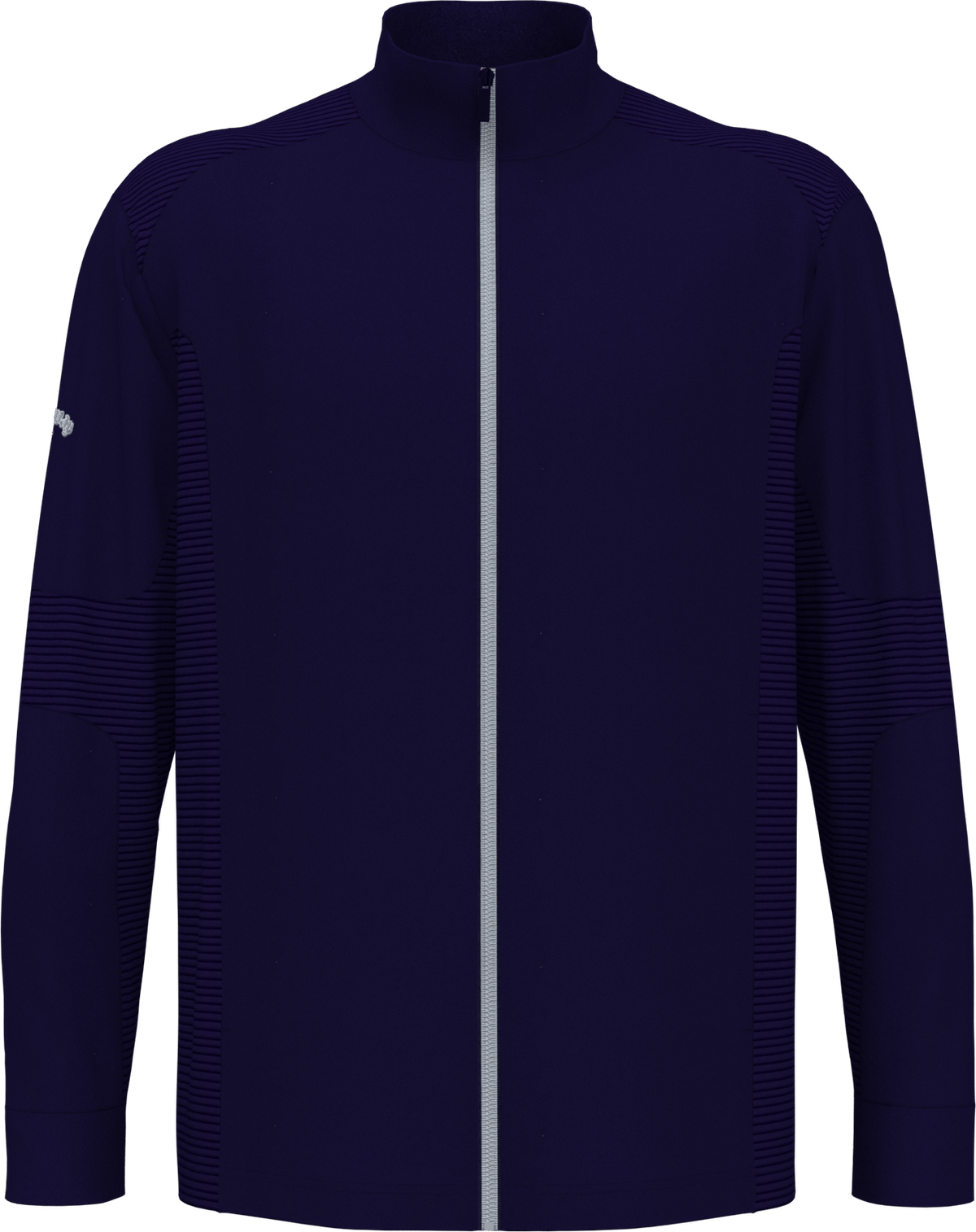 Callaway Golf Cgm771 Men’s Long Sleeve Full Zip Ottoman Jacket - Peacoat