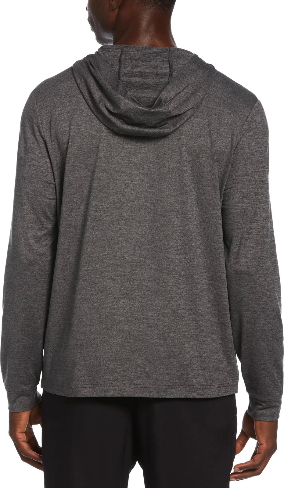 Callaway Golf Cgm774 Men’s Long Sleeve Soft Touch Hoodie - Black Heather