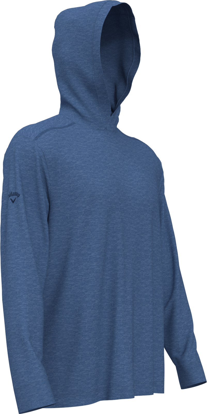Callaway Golf Cgm774 Men’s Long Sleeve Soft Touch Hoodie - Peacoat Heather