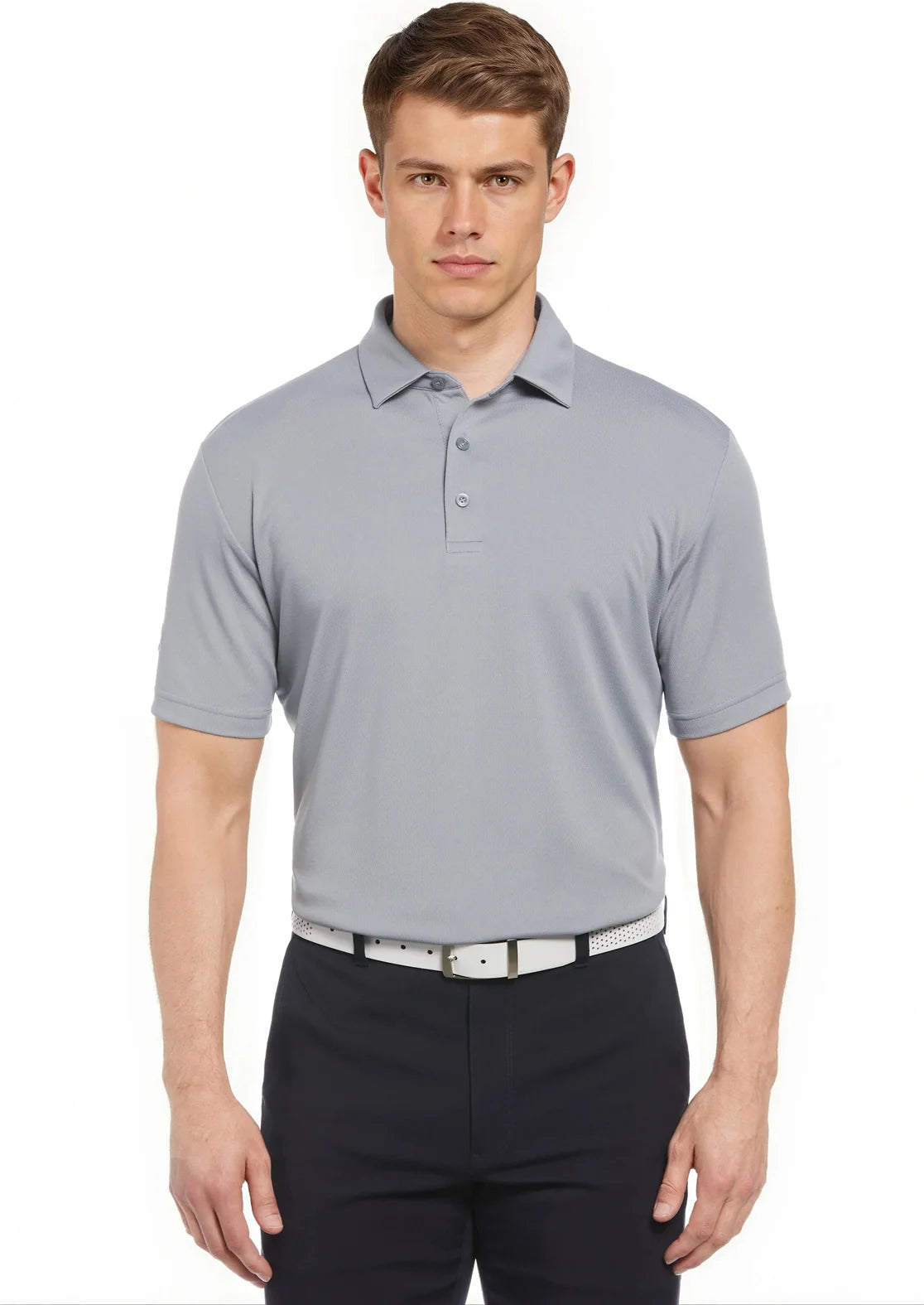 Callaway Golf Cgm776 Short Sleeve Men’s Micro Texture Polo - Tradewinds - Adult s