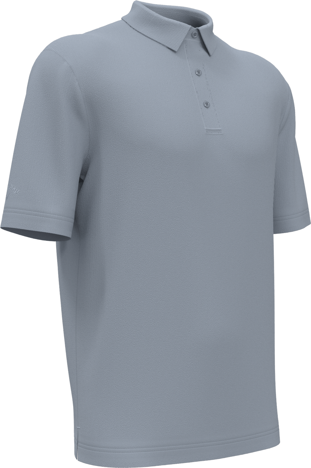 Callaway Golf Cgm776 Short Sleeve Men’s Micro Texture Polo - Tradewinds