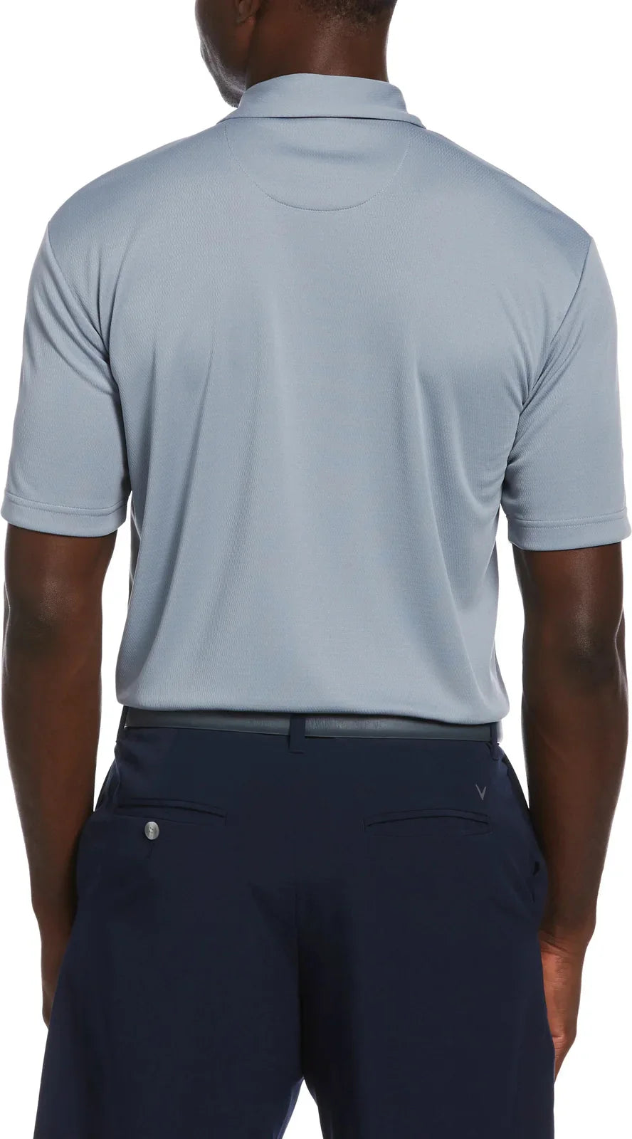 Callaway Golf Cgm776 Short Sleeve Men’s Micro Texture Polo - Tradewinds