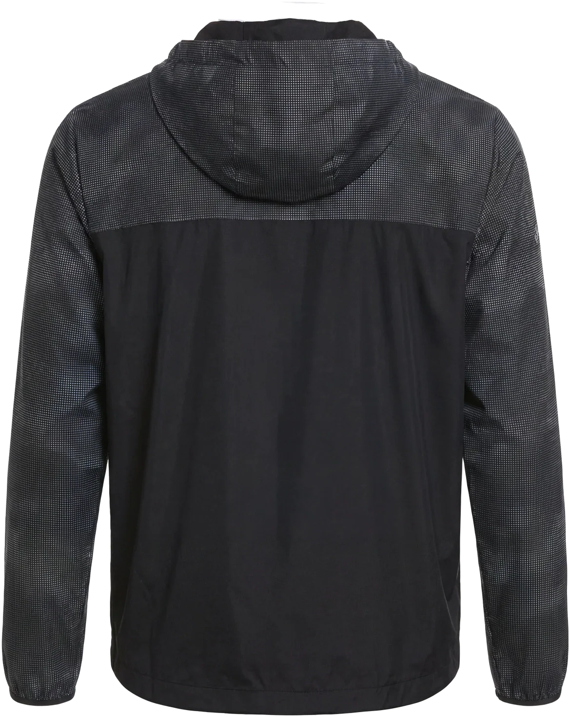 Callaway Golf Cgm788 Men’s Long Sleeve Packable Wind Jacket - Caviar