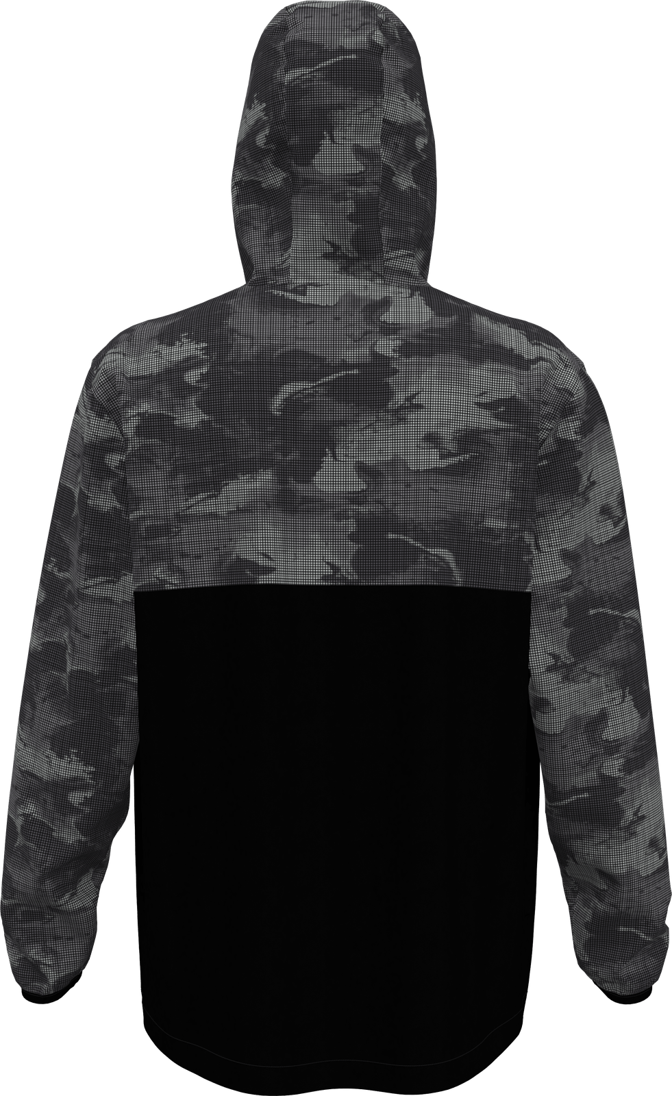 Callaway Golf Cgm788 Men’s Long Sleeve Packable Wind Jacket - Caviar