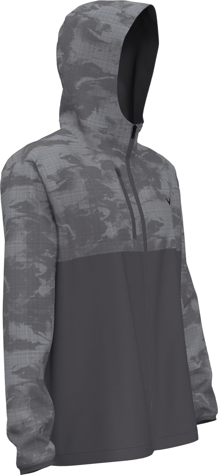 Callaway Golf Cgm788 Men’s Long Sleeve Packable Wind Jacket - Quiet Shade