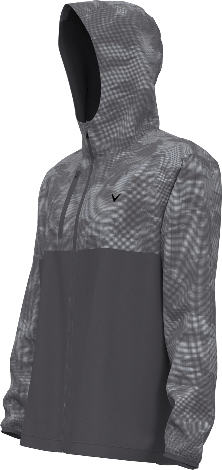 Callaway Golf Cgm788 Men’s Long Sleeve Packable Wind Jacket - Quiet Shade