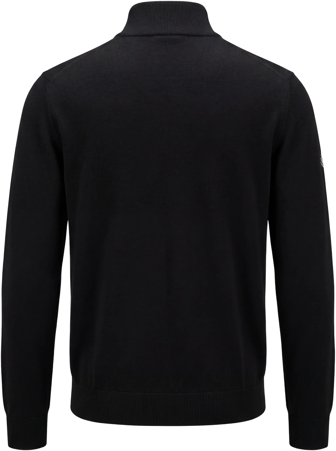 Callaway Golf Cgm790 Men’s Long Sleeve 1/4 Merino Sweater - Black Ink