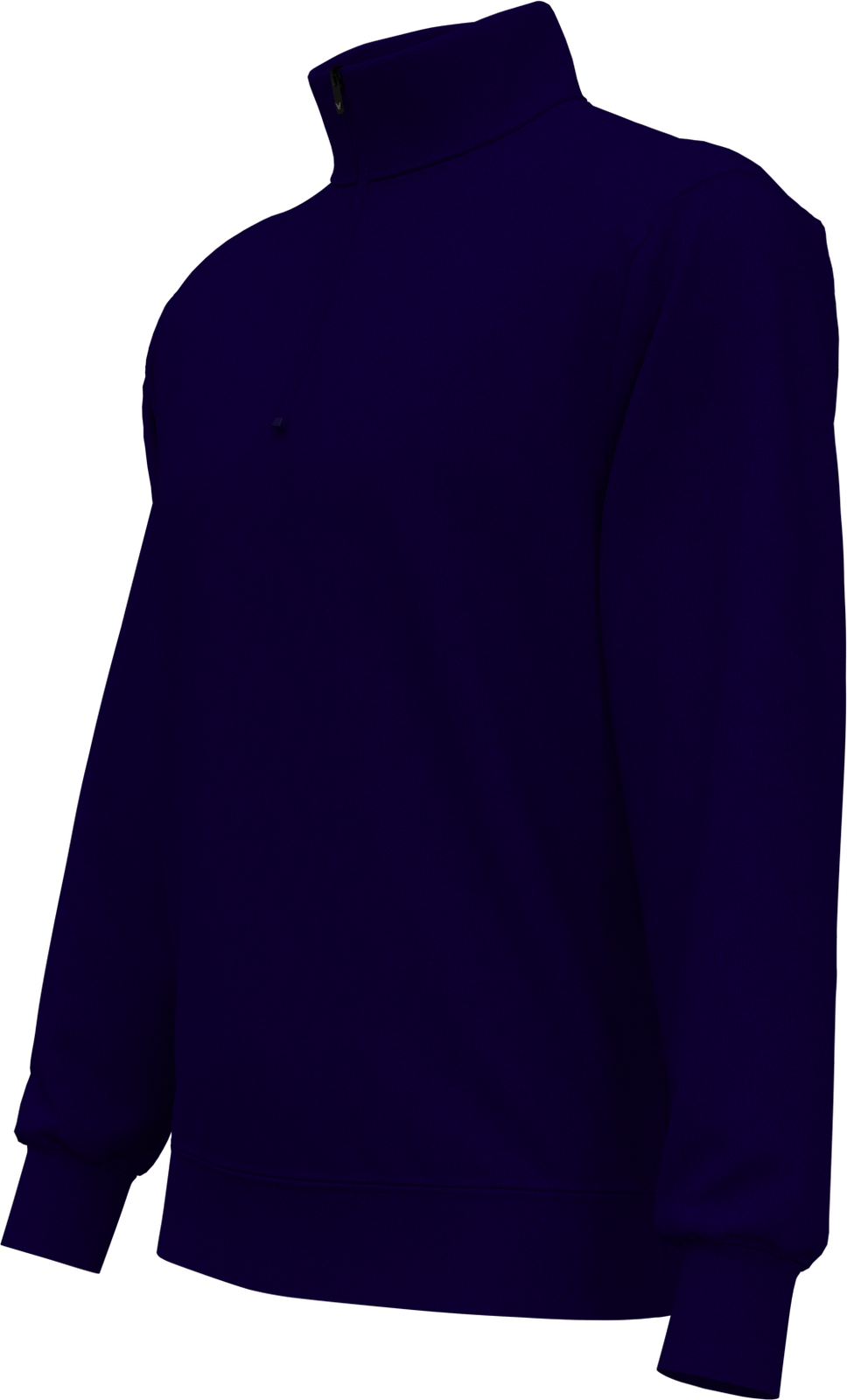 Callaway Golf Cgm790 Men’s Long Sleeve 1/4 Merino Sweater - Navy Blue