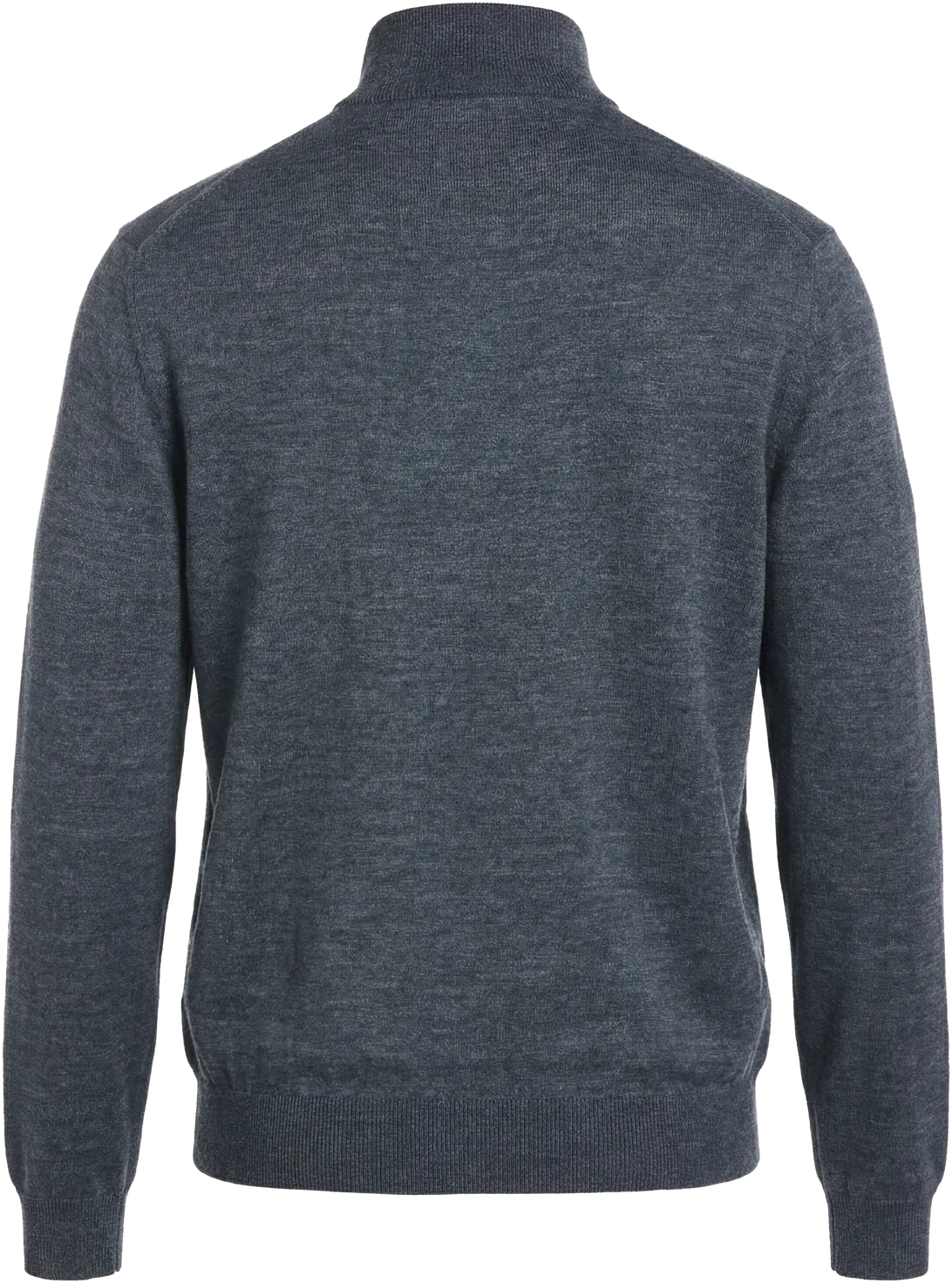 Callaway Golf Cgm790 Men’s Long Sleeve 1/4 Merino Sweater - Steel Heather