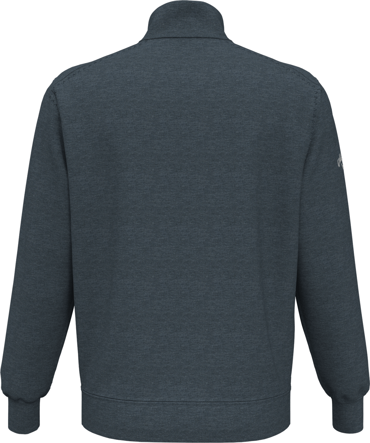Callaway Golf Cgm790 Men’s Long Sleeve 1/4 Merino Sweater - Steel Heather
