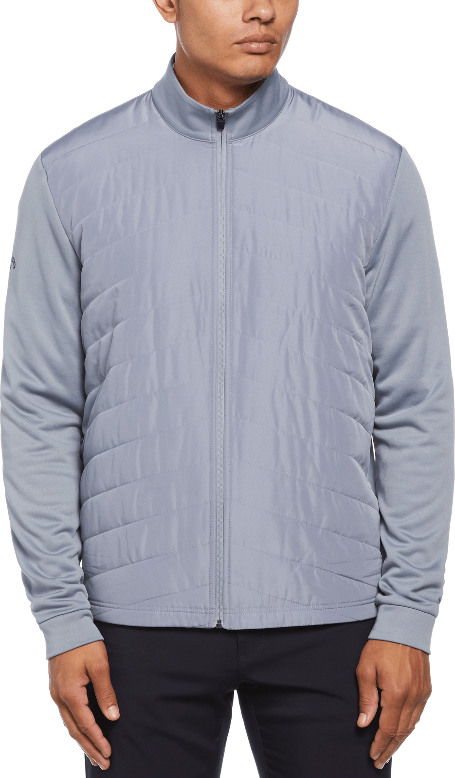 Callaway Golf Cgm792 Men’s Long Sleeve Quilted Puffer Jacket - Tradewinds
