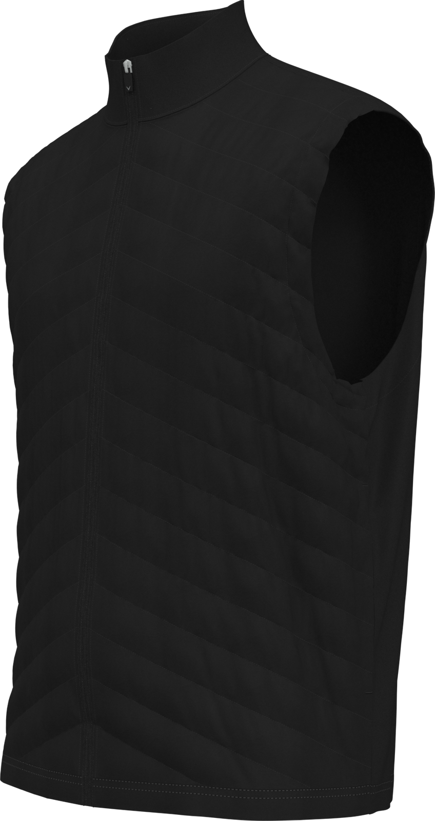Callaway Golf Cgm793 Men’s Quilted Puffer Vest - Black