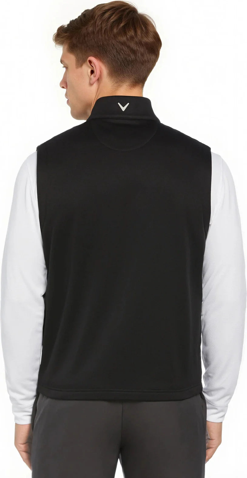 Callaway Golf Cgm793 Men’s Quilted Puffer Vest - Black - Adult s