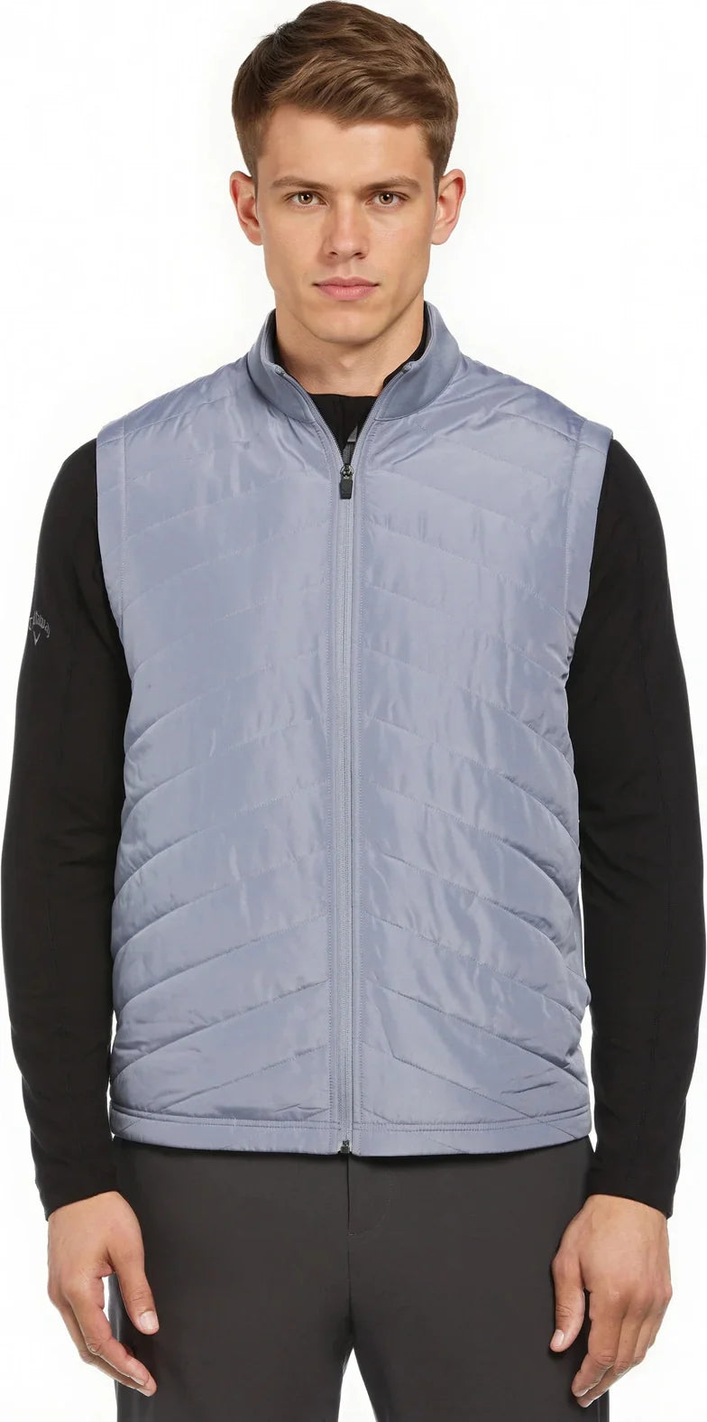 Callaway Golf Cgm793 Men’s Quilted Puffer Vest - Tradewinds