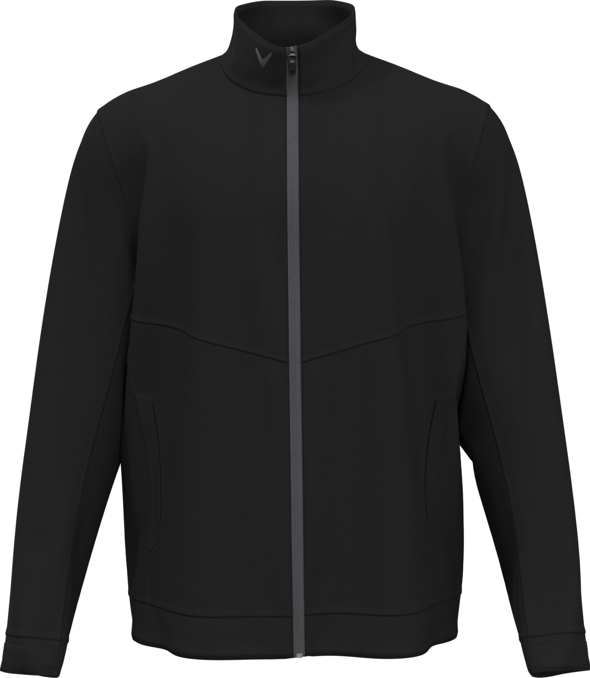 Callaway Golf Cgm797 Long Sleeve Jacket Full Zip - Black