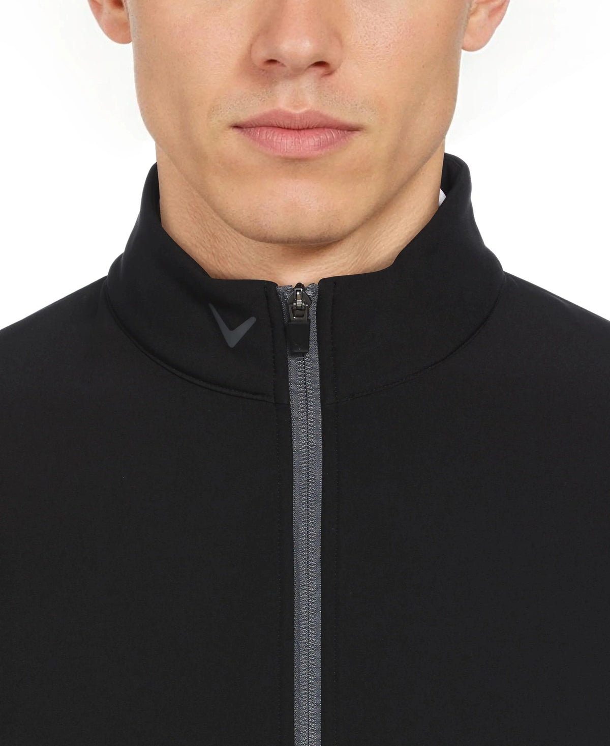 Callaway Golf Cgm797 Long Sleeve Jacket Full Zip - Black