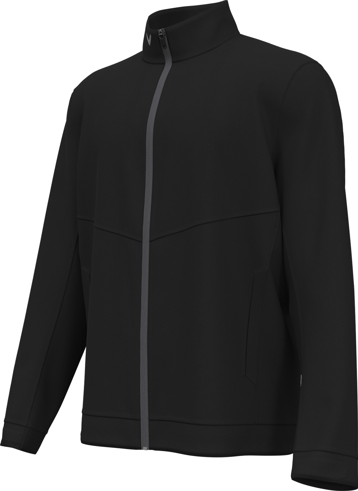 Callaway Golf Cgm797 Long Sleeve Jacket Full Zip - Black