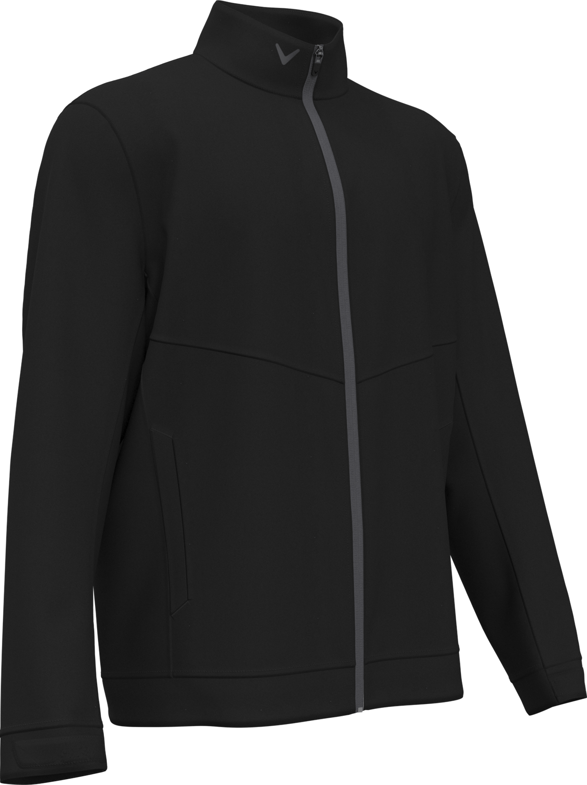 Callaway Golf Cgm797 Long Sleeve Jacket Full Zip - Black