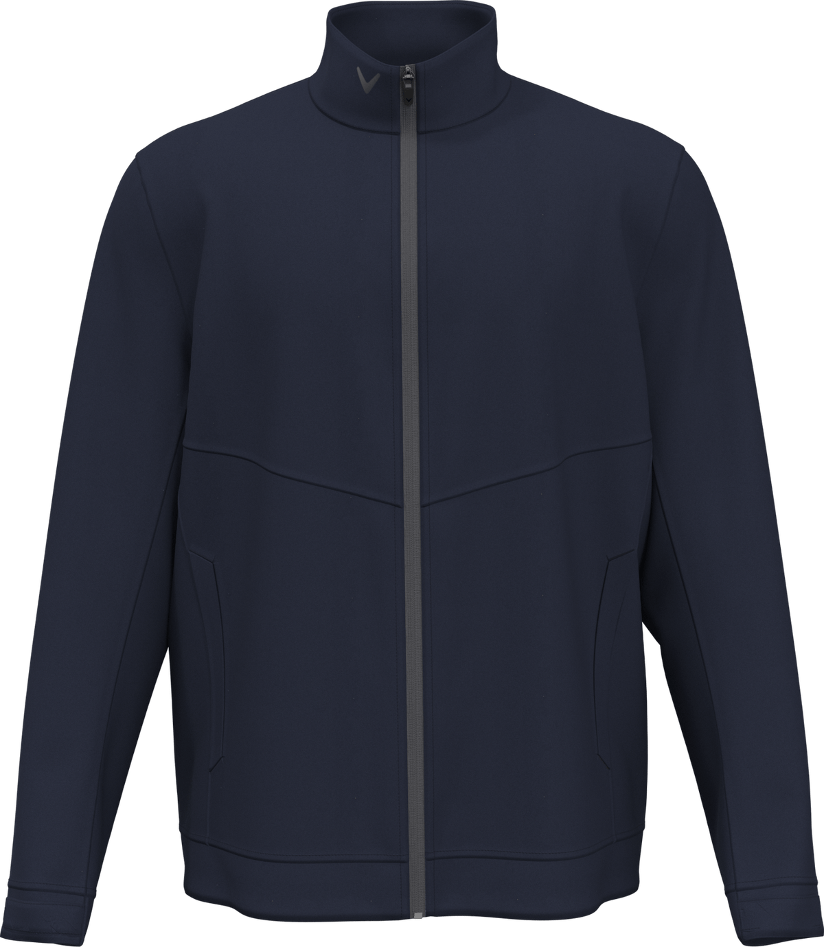 Callaway Golf Cgm797 Long Sleeve Jacket Full Zip - Peacoat
