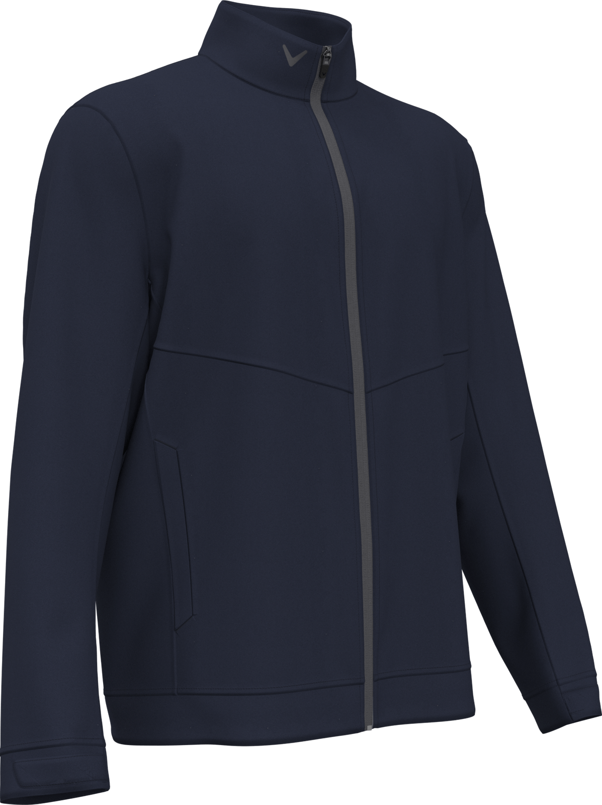 Callaway Golf Cgm797 Long Sleeve Jacket Full Zip - Peacoat