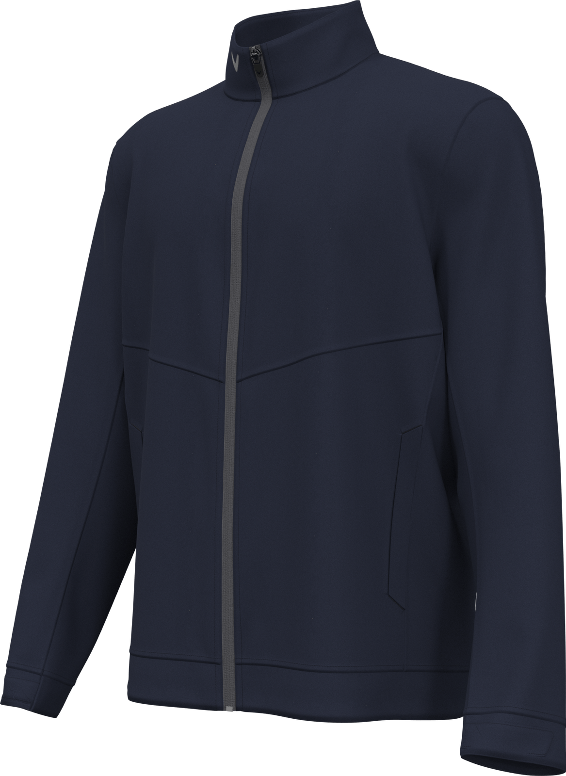 Callaway Golf Cgm797 Long Sleeve Jacket Full Zip - Peacoat