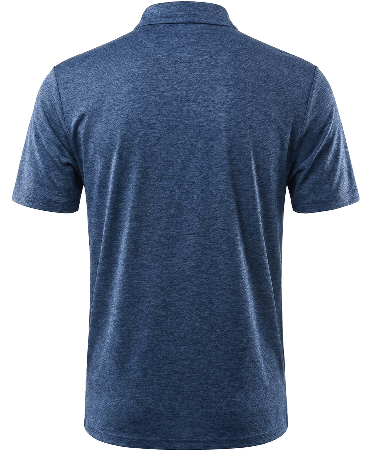 Callaway Golf Cgm799 Heather Knit Short Sleeve Polo - Peacoat