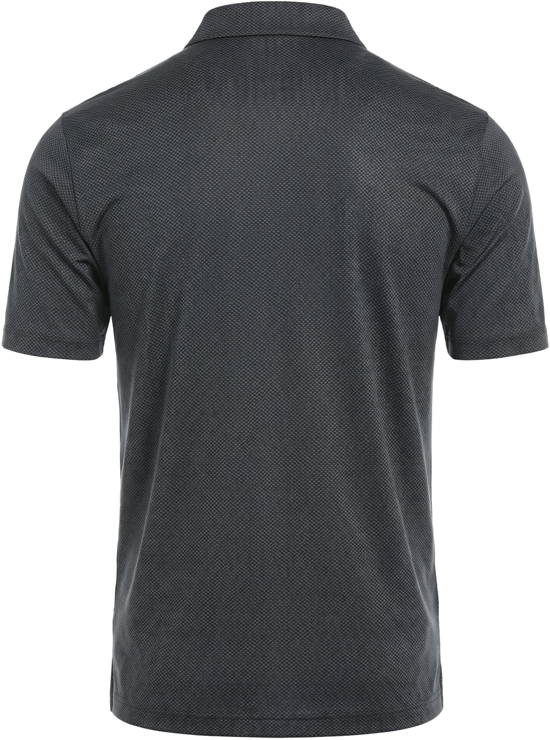 Callaway Golf Cgm800 Mini Geometric Printed Short Sleeve Polo - Black