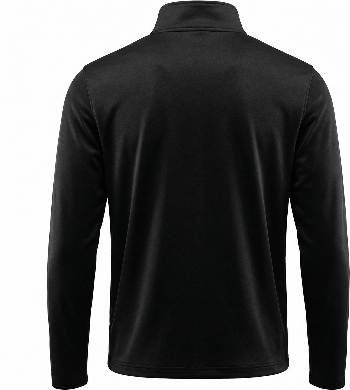 Callaway Golf Cgm803 Quarter Zip Baby French Terry Long Sleeve Jacket - Black