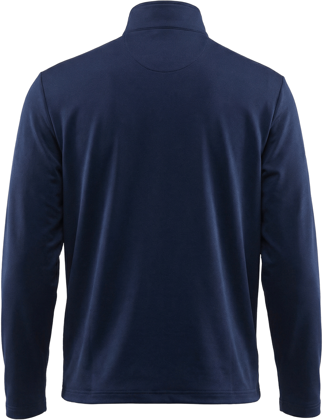 Callaway Golf Cgm803 Quarter Zip Baby French Terry Long Sleeve Jacket - Peacoat