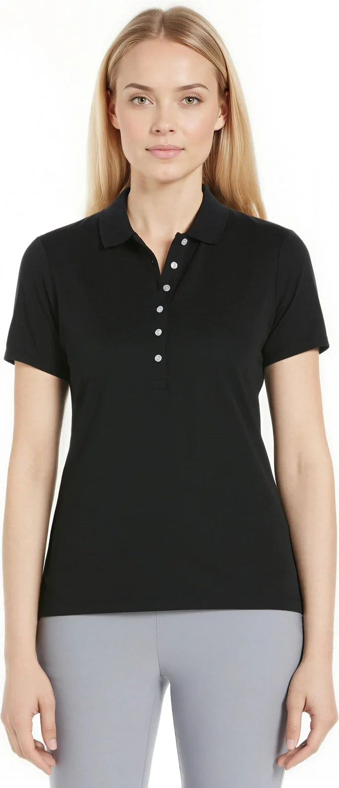 Callaway Golf Cgw435 Ottoman Polo - Black - Ladies s