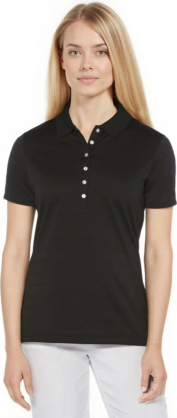 Callaway Golf Cgw437 Opti-vent Open Mesh Polo - Black - Ladies s