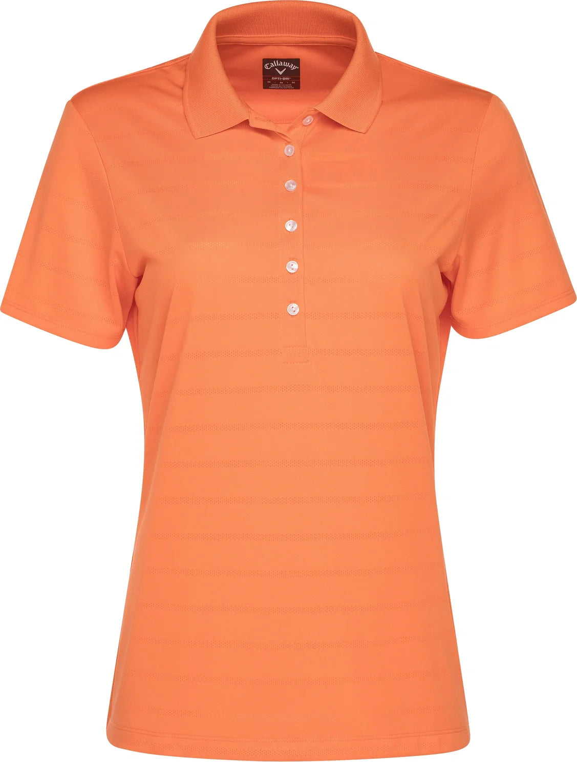 Callaway Golf Cgw437 Opti-vent Open Mesh Polo - Carrot
