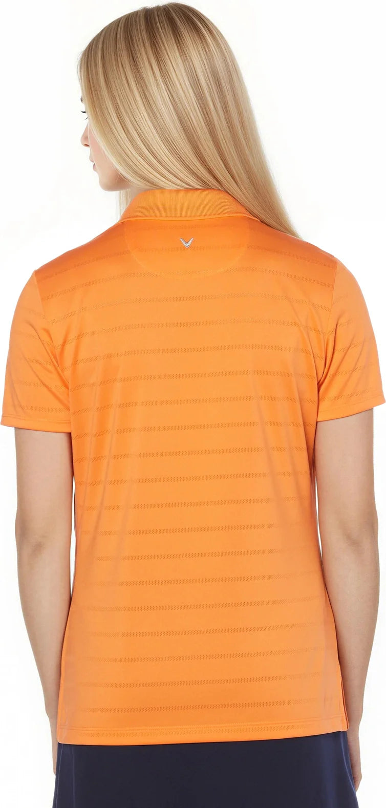 Callaway Golf Cgw437 Opti-vent Open Mesh Polo - Carrot